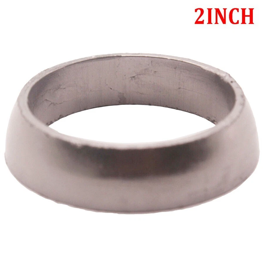 2PCS 2" ID Flexible Graphite Auto Car Muffler Exhaust Pipe Gaskets Accessoires - Imagem 1 de 4