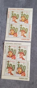 ROMANIA-2007-SCOUTING CENTENARY 2 MINIATURE SHEETS I+II MNH - Picture 1 of 1