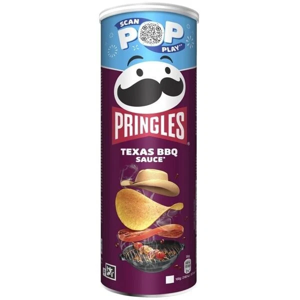 Pringles Texas BBQ Sauce 19x165 g Dose - Bild 1 von 1