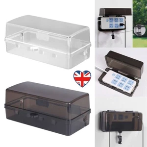 Waterproof Large Outdoor Electrical Box Weatherproof Protect Outlet Plug Socket - Picture 1 of 18