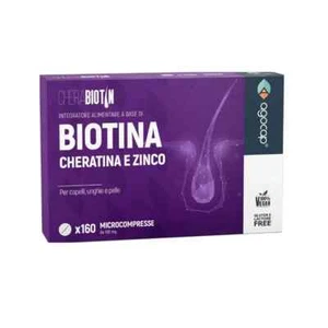 Cherabiotin, integratori per capelli a base di Biotina, Cheratina e Zinco Agocap - Foto 1 di 7