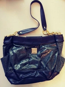 Miche Black Cheetah Pattern Demi Shell Bag - Pre-Owned - Picture 1 of 2