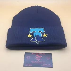 Cappello berretto Philadelphia Phillies city connect lavorato a maglia berretto NUOVO - Foto 1 di 4