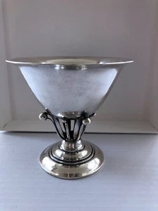 Vintage Georg Jensen Sterling Silver Footed Footed Bowl 17A - Picture 1 of 8