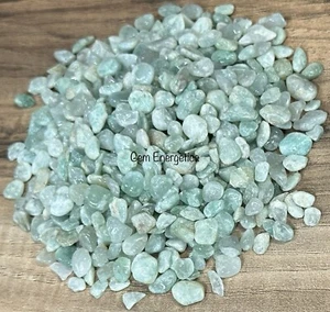 Green Aventurine Chip Stone Aventurine Crystal Gemstone Mini Chip Stone Chakra - Picture 1 of 1