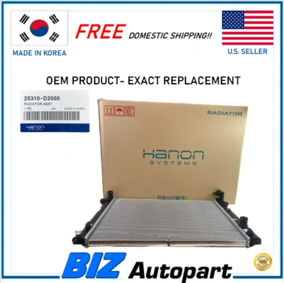 HANON ! RADIATOR ASSEMBLY FOR 2017-2020 GENESIS G80 G90 # 25310-D2000 - Imagem 1 de 4