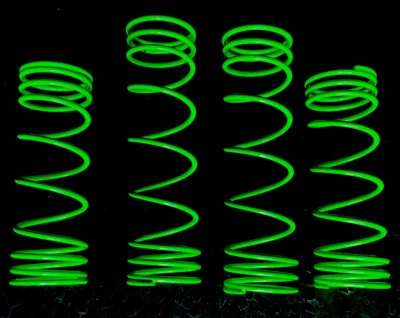 VG RACING Traxxas® 1/8 Sledge® Tuned GT-Maxx® Shock Springs Green Fits Front & Rear
