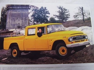 1966 INTERNATIONAL CREW CAB PICKUP 11 X 17 PHOTO PICTURE - Picture 1 of 1