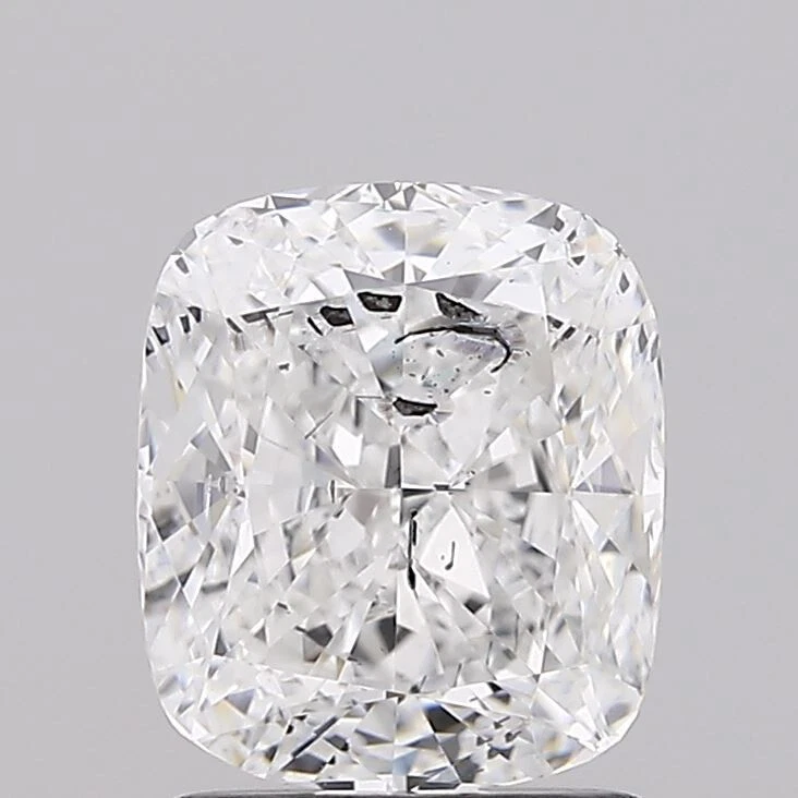 IGI 2 CT Cushion Lab Created Diamond For Engagement Ring - Image 1 of 2