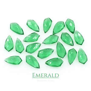 Emerald Cut Faceted Gemstone 10X20 mm Arrowhead Briolette Beads Wholesale Beads - Picture 1 of 12
