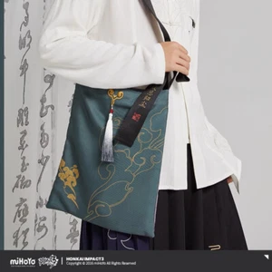 Honkai Impact 3 Official Fu Hua Chinese Style Canvas Bag Shoulder Bag Game Gift - Picture 1 of 5