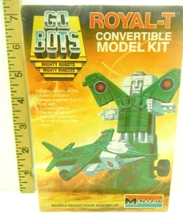 1984 Monogram Go Bots Mighty Robots Royal-T Conv. Vehicle Model Kit GoBotron NIB - Picture 1 of 3