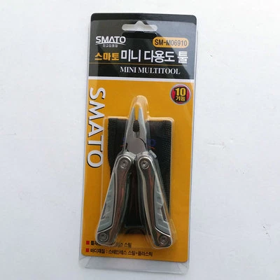 SMATO Outdoor 10 in 1 Multi Tools Can opener Wire cutter Flat-Head Screwdriver Pliers