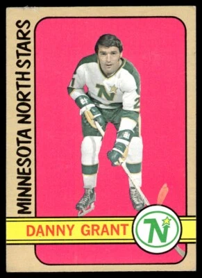 1972-73 Topps Danny Grant Minnesota North Stars #39 - Image 1 of 2