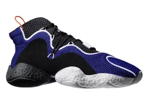 Adidas Crazy BYW LVL 1 747 Warehouse Exclusive Black White Boost Men's 9.5 Shoes - Picture 1 of 6