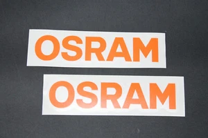 #803 Osram Licht Leuchte Belechung Light Aufkleber Sticker Decal Bapperl Kleber - Picture 1 of 1