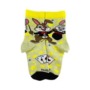 Rabbit Magician Socks from the Sock Panda (Ages 3-7) - Picture 1 of 7