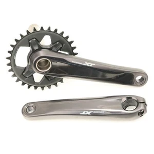Shimano Deore XT FC-M8120-1 Crankset, 12-Speed, 175mm, 30T, 55mm Chainline, Boos - Picture 1 of 4