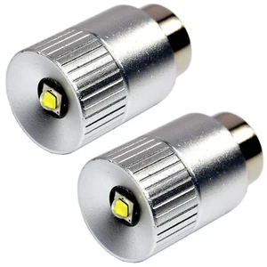 Confezione da 2 HQRP Lampadina LED Ultra Luminosa 300Lm Alta Potenza 3D per Maglite 3D-6D/3C - Foto 1 di 11