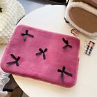 Cute Bow Tablet Sleeve Cover Bag Soft Plush PC Cover Protective Case