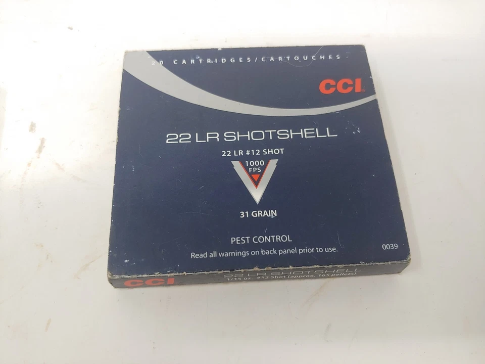 CCI .22 Long Shotshell Empty Box - Image 1 of 4
