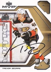 2021-22 Upper Deck MVP - MVP Watch #100 Trevor Zegras (RC) - Anaheim Ducks - Picture 1 of 2