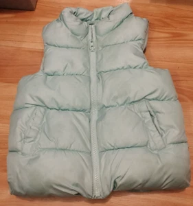 OLD NAVY GIRLS SIZE 5T FROST FREE QUILTED PUFFER VEST LT BLUE GREAT CONDITION!! - Picture 1 of 5