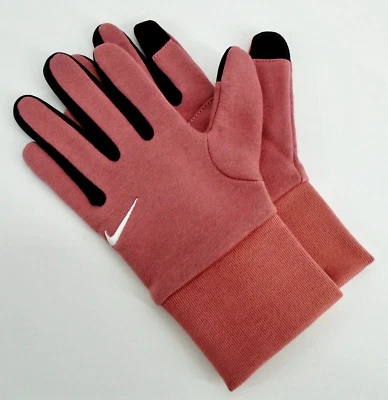 Guantes de lana para mujer Nike Phoenix medianos rosa cañón/negro/blanco Foto 1 de 4