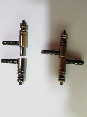 Hettich Einbohrband Zierkopf, Stahl, Messingfarben Antik 66x9mm