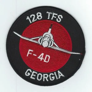 80's 128th TAC FIGHTER SQUADRON F-4 PHANTOM II patch - Picture 1 of 1