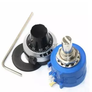 3590S 100 Pour 100K Multitours Bobinées Précision Potentiomètre Pot - Bild 1 von 4