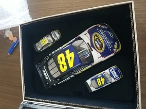 Jimmie Johnson #48 Lowes/Kobalt Tools Five Time Championship Tin Set 2010 Chevy - Picture 1 of 10