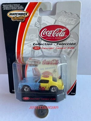 MATCHBOX COLLECTIBLES - COLLEZIONE COCA COLA - CHEVROLET CAMARO Z-28 1/64° - Immagine 1 di 2