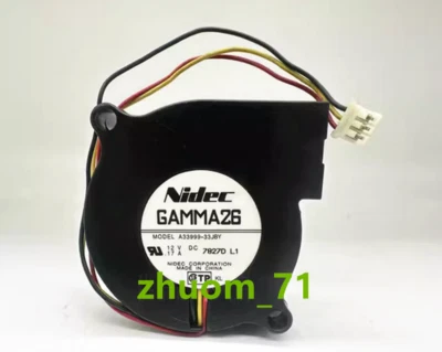 1PC NIDEC GAMMA26 A33999-33JBY 12V 0.17A Turbofan, blower, fan - Image 1 of 3