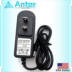 AC 100-240V Converter Adapter DC 13.5V 1A 1000mA Wall Charger Power Supply Cord - Picture 1 of 6