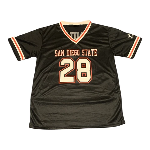 NCAA San Diego State SDSU Aztecs Marshall Faulk #28 Promo Jersey SGA Size XL Cover