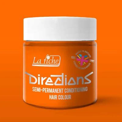 LA RICHÉ La Riche Direction Fluorescent Orange Semi-Permanent Conditioning Hair Dye 100ml