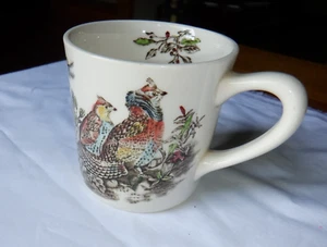 Vintage Johnson Brothers Game Birds Coffee Mug ~ Ruffed Grouse - Picture 1 of 4