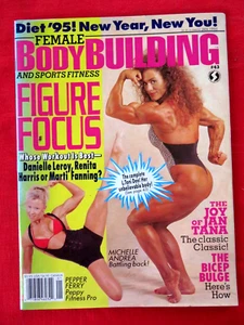 ~ FEMALE BODYBUILDING ~ JAN. 1995 / FIGURE FOCUS / NO. 43 - Picture 1 of 11