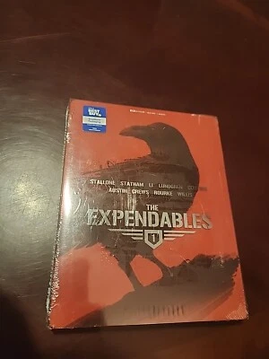 THE EXPENDABLES (4K UHD + BLU-RAY + DIGITAL + SLIPCOVER.  EXCLUSIVE STEELBOOK™) Foto 1 de 4