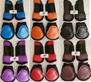 Pferdesehne & Fetlockstiefel Sprungbeinschutzstiefel leichte Unterstützung - Bild 1 von 7