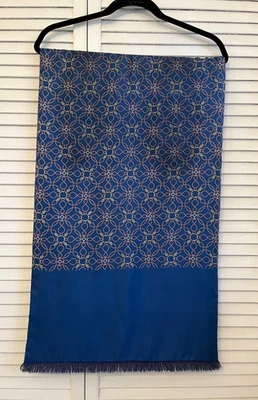 Bufanda silenciadora reversible Hermes seda/angora 53 x 17 Foto 1 de 4