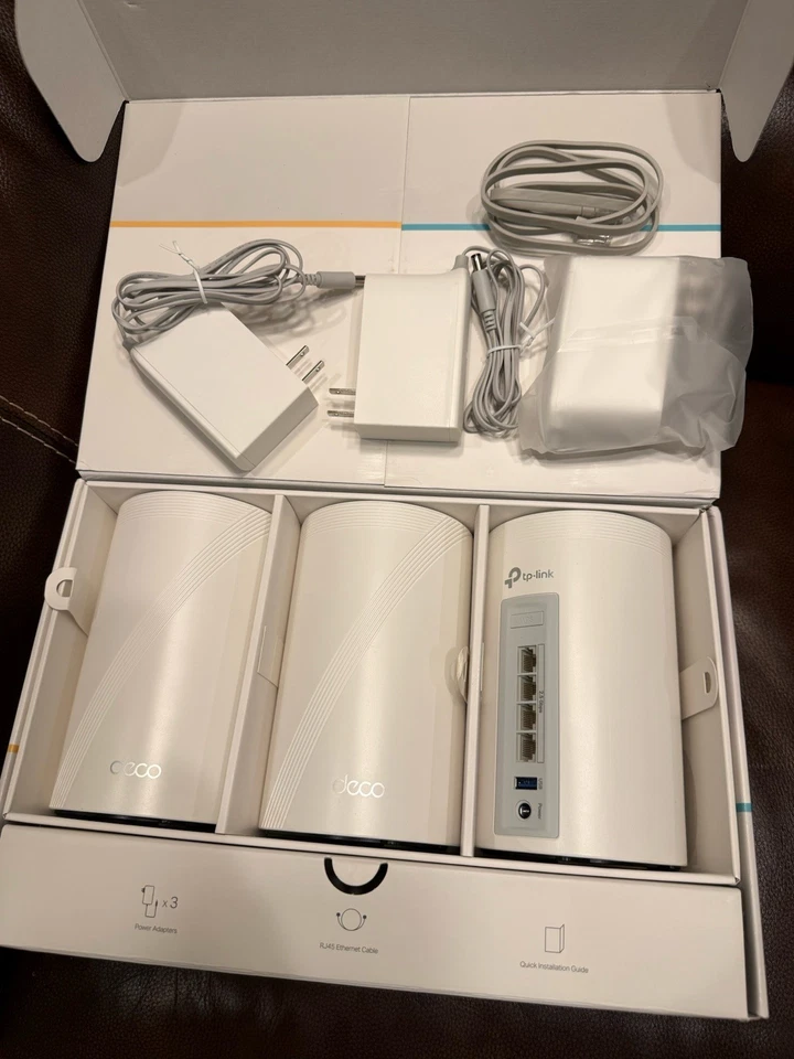 TP-Link Deco BE63 Tri-Band WiFi 7 BE10000 Whole Home Mesh System - (3-Pack) - Image 1 of 1