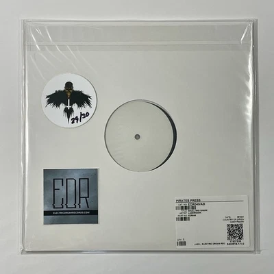 Lazerhawk Skull And Shark Vinyl Test Pressing + Two Stickers - Image 1 of 4