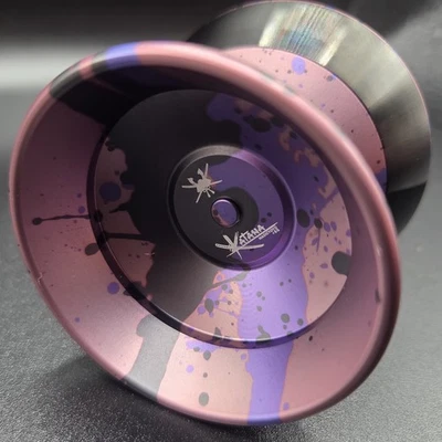 Magic yoyo / Spin Gear Bi Metal Katana 7075 / SS Prof Yo-Yo - Sakura Pink - Image 1 of 4
