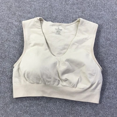 Tommie Copper Sports Bra Womens Medium Beige Copper Znergy Compression Vest Tank - Image 1 of 4