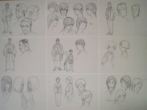 Blue Literature Longer Human Ghost Setting Materials bg - Bild 1 von 2