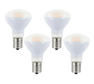 E17 R14 LED Bulb, 4W (40W Equivalent) Mini Reflector Floodlight Light Bulb, E... - Image 1 of 4