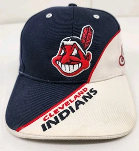 Cleveland Indians Chief Wahoo Vintage baseball MLB hat adjustable Embroidered   - Picture 1 of 18