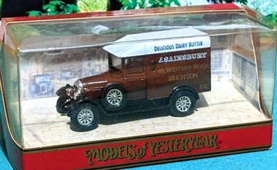 Matchbox  Models of  Yesteryear  Y-19   1929  Morris  Cowley  Van - Bild 1 von 3